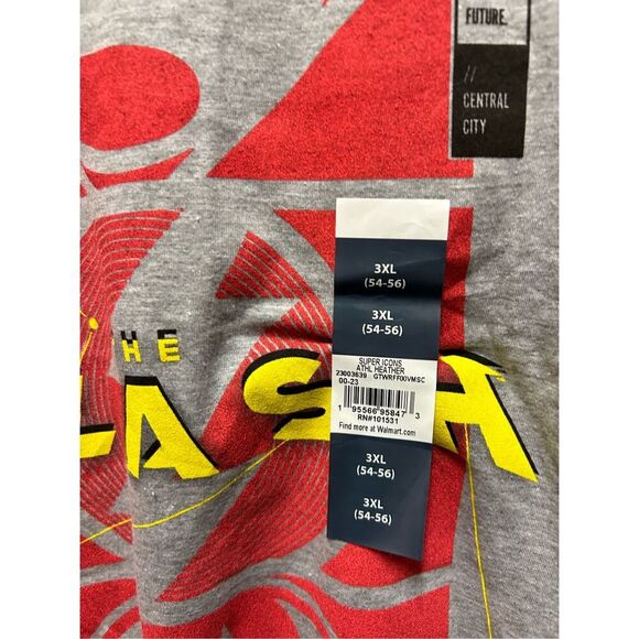The Flash Past Present Future T Shirt Mens 3XL(54-56) DC Comics Super Hero New w - Picture 3 of 4
